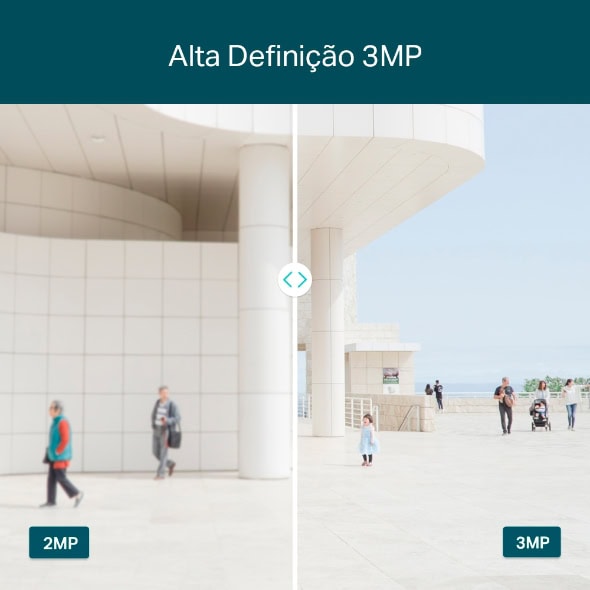 Câmera Bullet Tp-link Vigi C330i 3mp Externa Branca Cor Branco - Miniatura 4