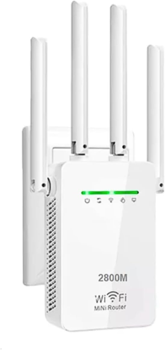 Amplificador Wi-Fi 4 Antenas 300Mpbs Repetidor de Sinal - Miniatura 2