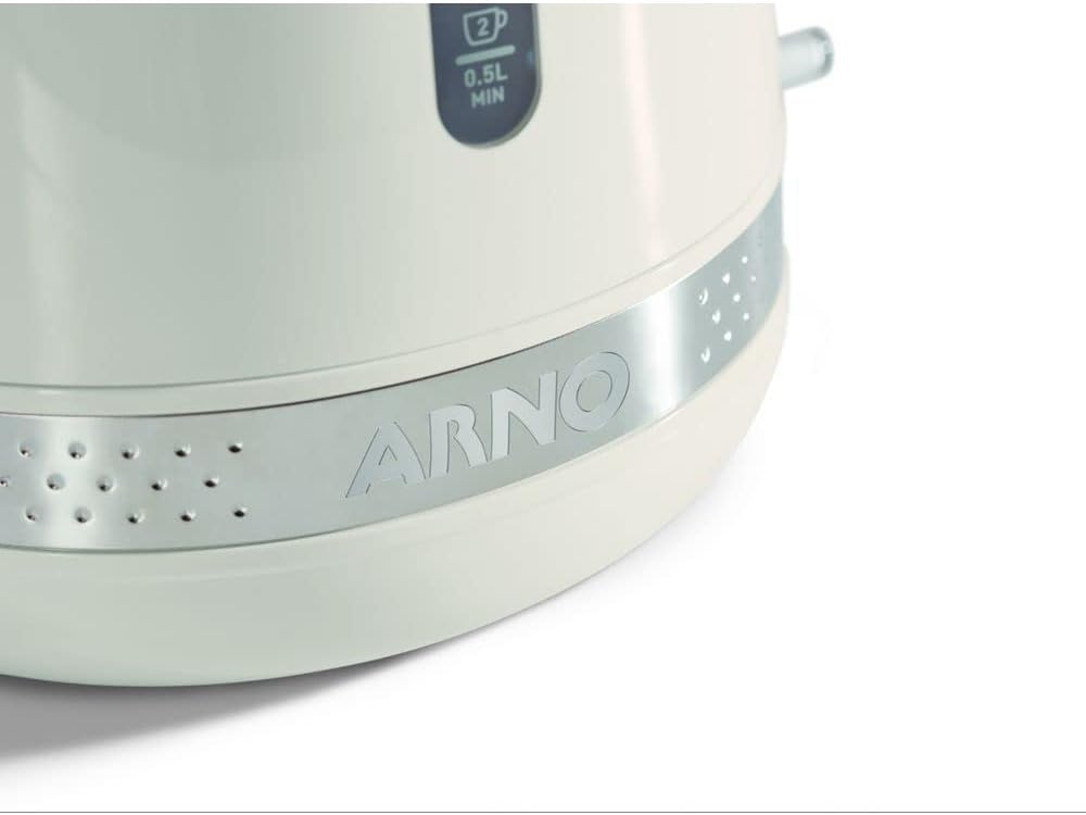 Chaleira Arno Linha Soleil com 1,7L de Capacidade e Base Giratória Marfim SKET - Miniatura 6
