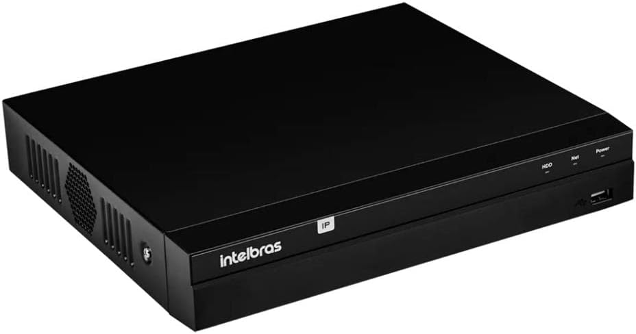 intelbras Gravador digital de vídeo NVR 8 canais PoE H.265+ NVD 1408 P 4k sem HD, Preto - Miniatura 7