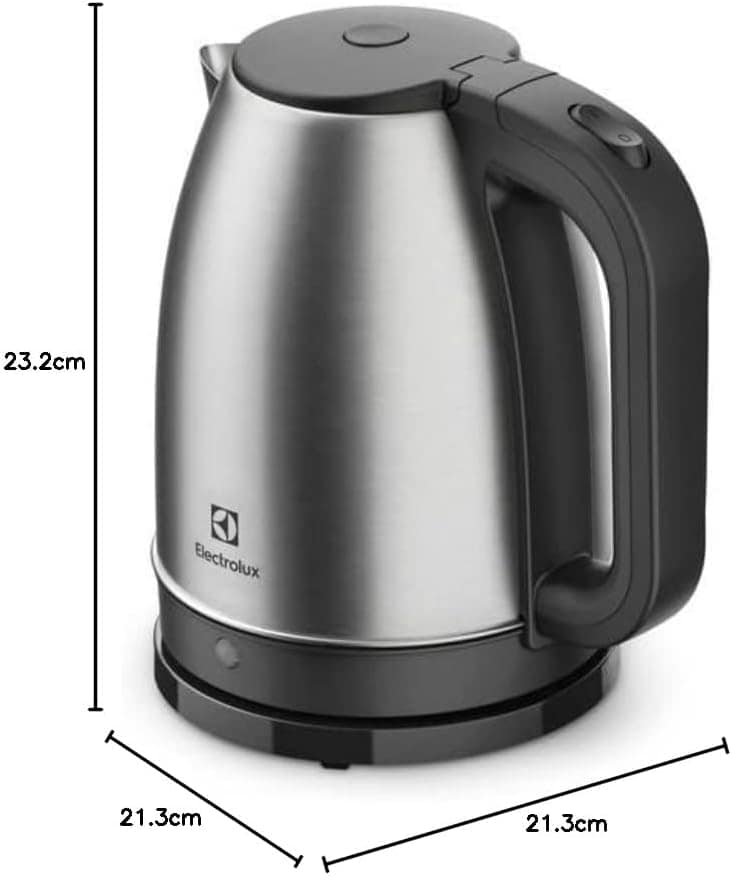 Chaleira Elétrica EEK10 com 1200W de Potência, 1,8 Litros na Cor Inox Electrolux - Miniatura 5