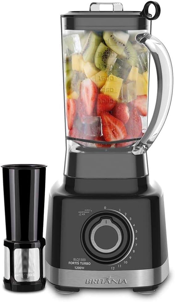 Liquidificador Turbo Britânia BLQ1300P - 1400W, 3L - Miniatura 2