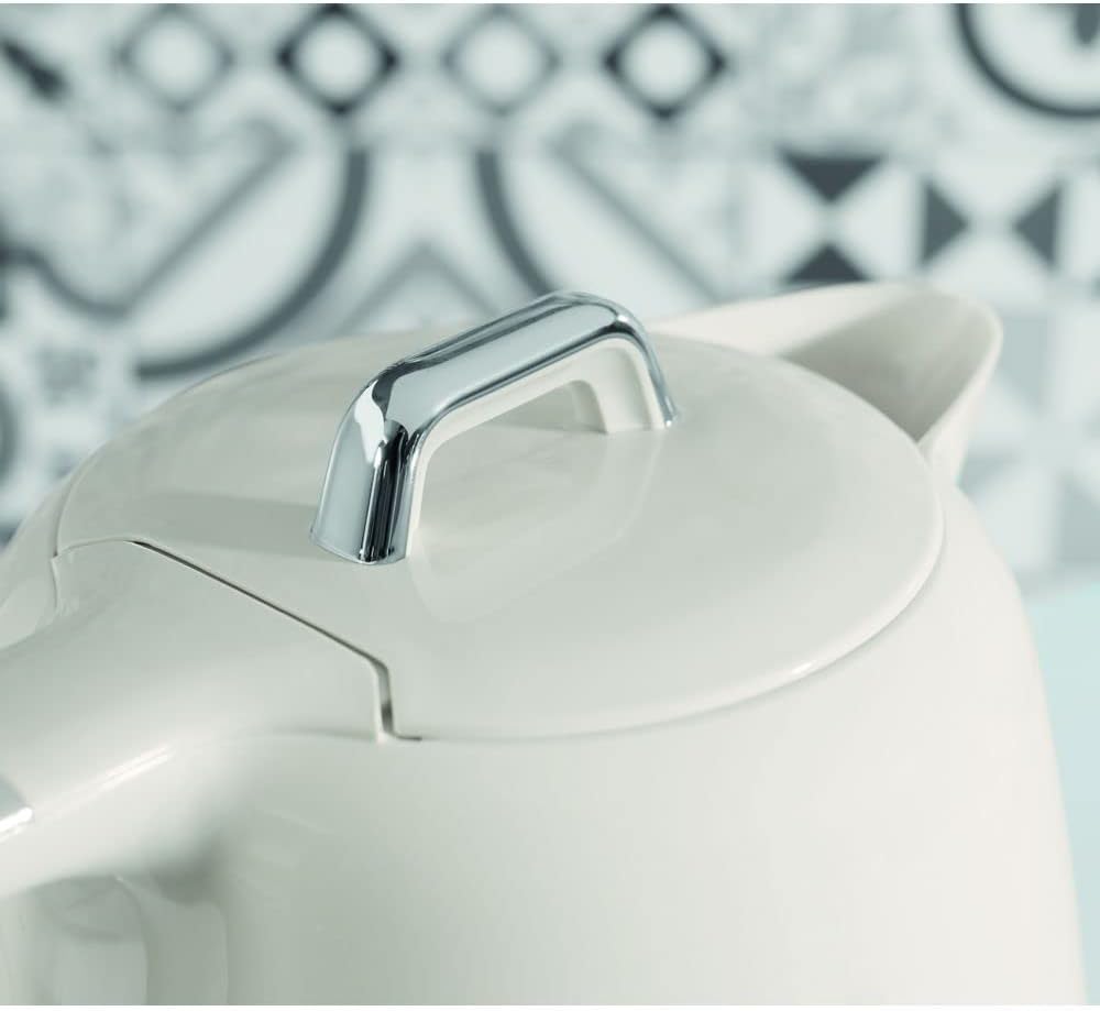 Chaleira Arno Linha Soleil com 1,7L de Capacidade e Base Giratória Marfim SKET - Miniatura 4