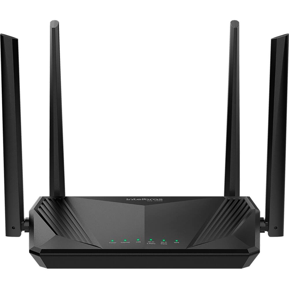 Roteador Wifi 6 Dual Band Mesh Gigabit 4 Antenas Intelbras W6-1500 Cor Preto - Miniatura 5