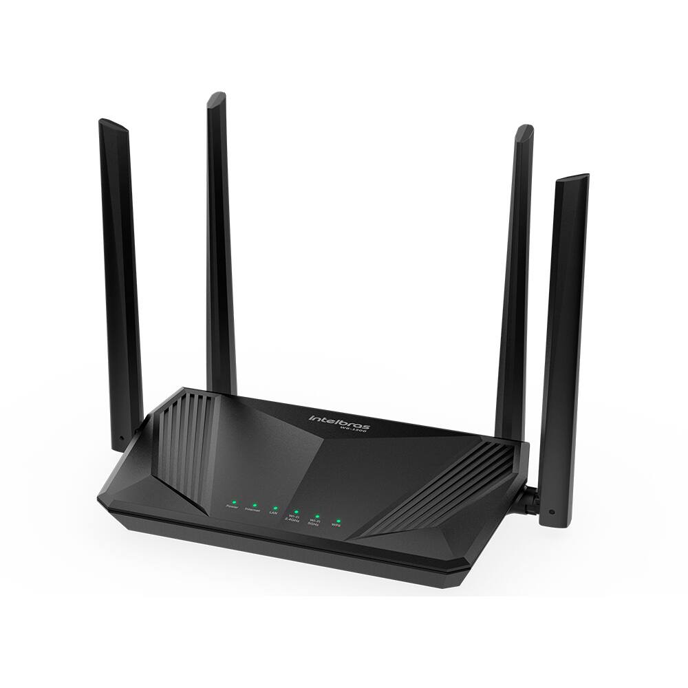 Roteador Wifi 6 Dual Band Mesh Gigabit 4 Antenas Intelbras W6-1500 Cor Preto - Miniatura 4