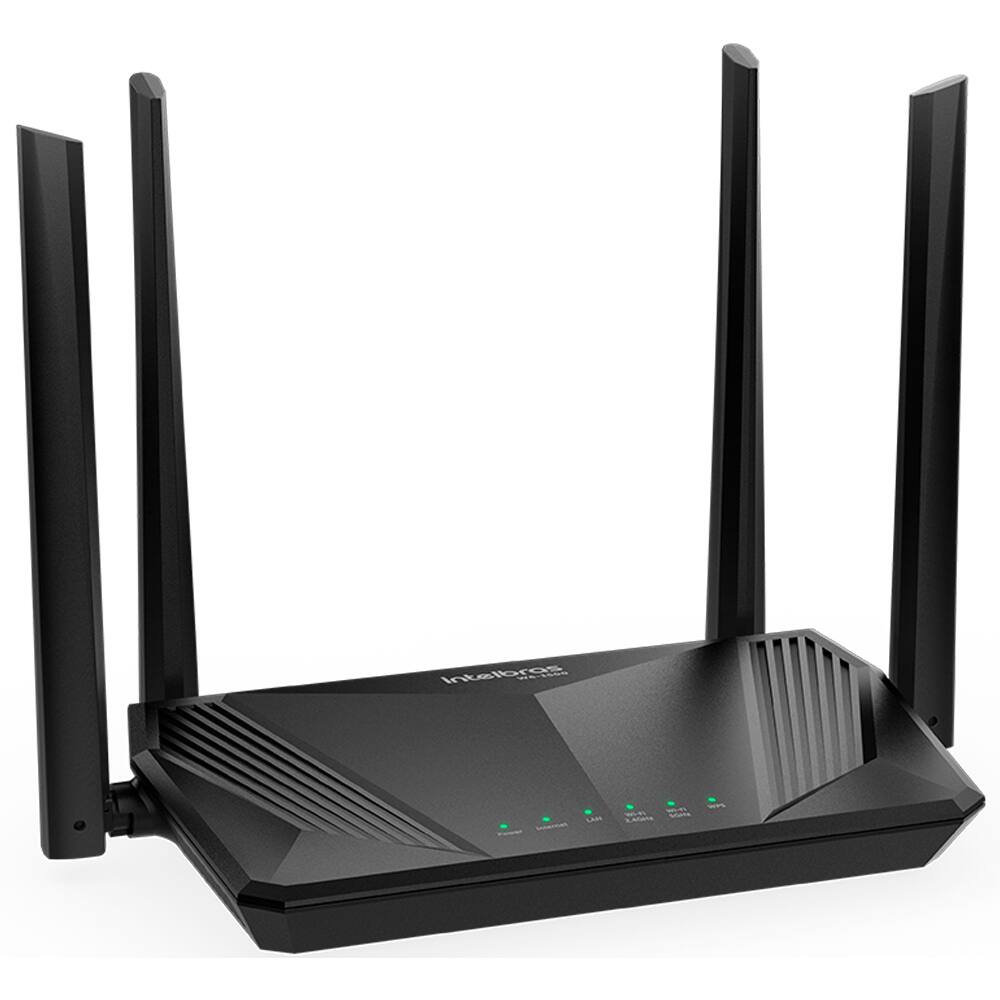Roteador Wifi 6 Dual Band Mesh Gigabit 4 Antenas Intelbras W6-1500 Cor Preto - Miniatura 6