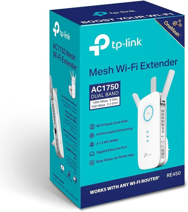 Repetidor TP-Link Wi-Fi AC1750, RE450 - Miniatura 3