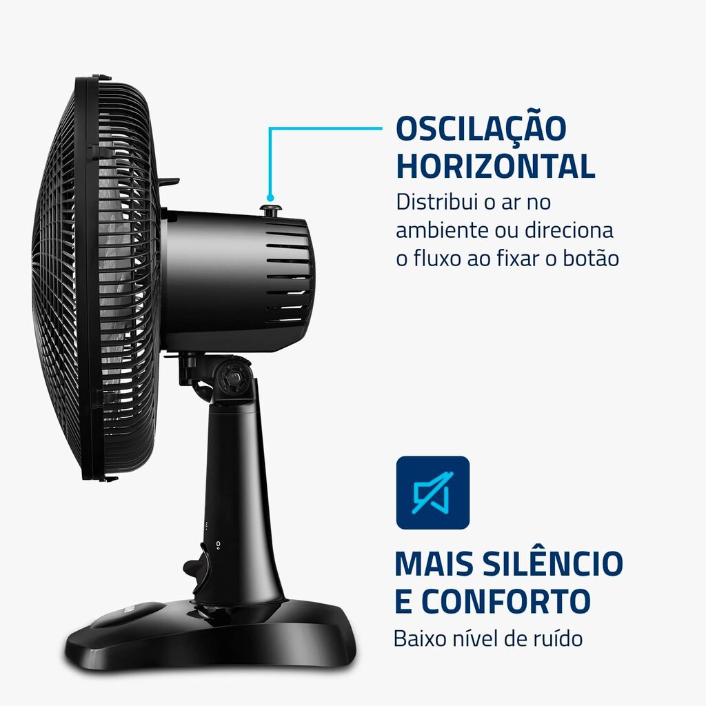 Ventilador de Mesa MONDIAL Super Power 30cm com 6 Pás - Miniatura 4