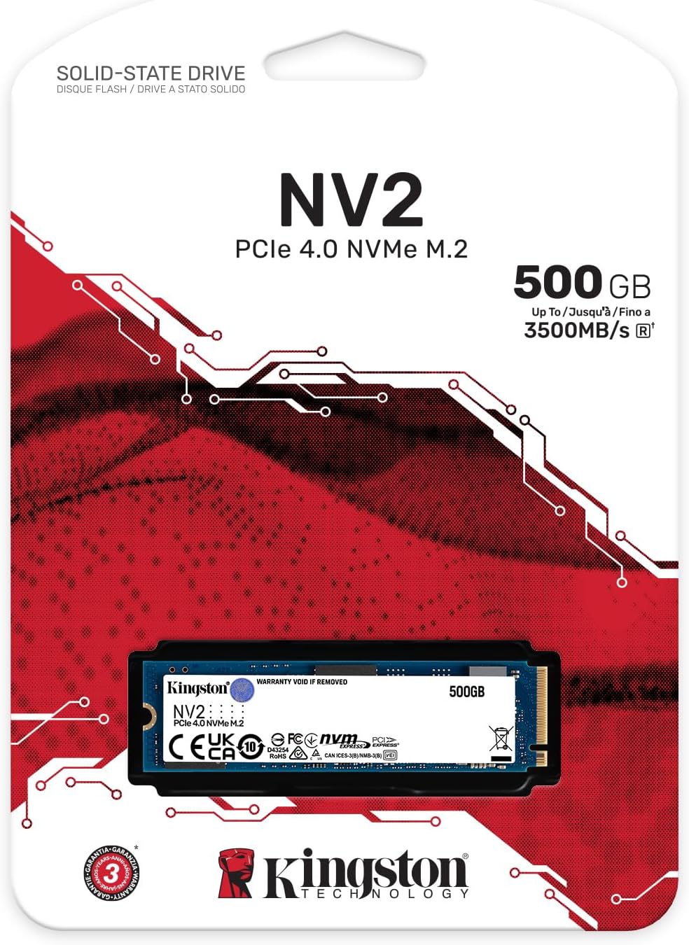 SSD Kingston NV3 500GB M2 - Miniatura 6