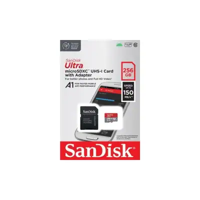 Cartão De Memória Micro Sd 256gb Ultra C10 - Miniatura 3