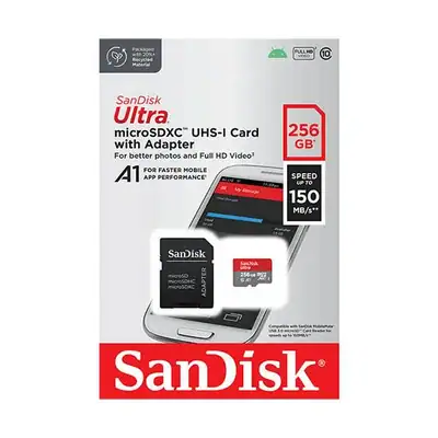 Cartão De Memória Micro Sd 256gb Ultra C10 - Miniatura 2