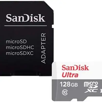 Cartão De Memória Sandisk Box Ultra Micro SD, 128GB - Miniatura 3