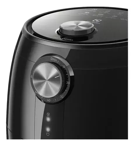 Fritadeira Elétrica Airfryer Sem Óleo Electrolux 3,2L Cesto Removível Preta Com Timer 1400W Eaf15 Efficient - Miniatura 4