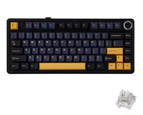 Teclado mecânico Aula F75 sem fio 75% Gaming Pro - Miniatura 2