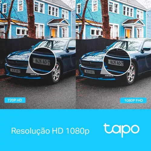 Câmera de Segurança Tapo C500 Externa 360º Com Wi-Fi 1080p Full HD TP-Link 100V/240V - Miniatura 5