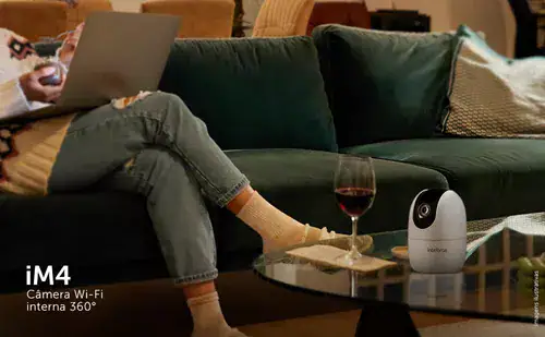 Câmera De Vídeo Wi-Fi Full HD Im4 C Branco Intelbras 110V/220V - Miniatura 3