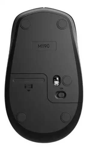Mouse sem fio Logitech M190 com Pilha Inclusa - Miniatura 4