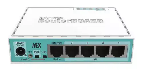 Roteador MikroTik Hex RB750Gr3 Branco Firewall Sistema RouterOS - Miniatura 9