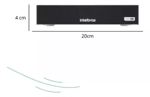 DVR Intelbras Mhdx 1004-c de 4 canais - Miniatura 4