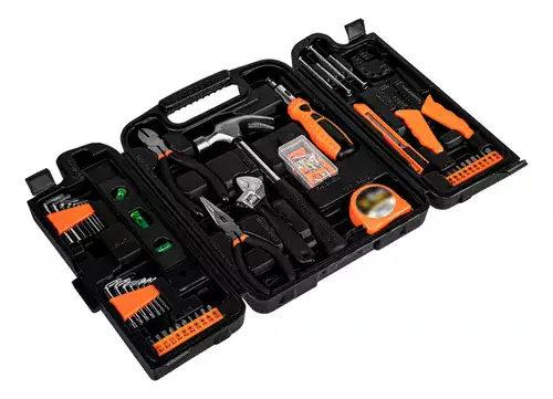 Jogo de Soquete Aço CrV 1/4 com Catraca e Chave Allen - Maleta Completa - Miniatura 6