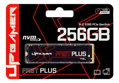 interno UP Gamer SSD UP3000 256GB preto - Miniatura 2