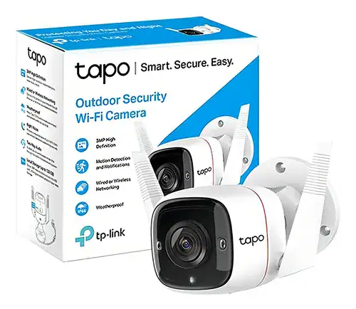 Câmera de Segurança Wi-Fi Externa 3MP C310 Tapo TP-link Bivolt - Miniatura 5