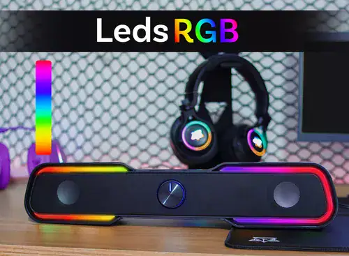 Soundbar Caixa De Som Usb P2 Adamantiun Kurt S11a - Miniatura 4