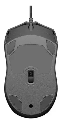 Mouse Com Fio HP 100 USB 1600DPI Cabo 1.5M Preto Classic - Miniatura 3