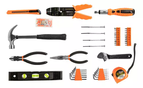 Jogo de Soquete Aço CrV 1/4 com Catraca e Chave Allen - Maleta Completa - Miniatura 3