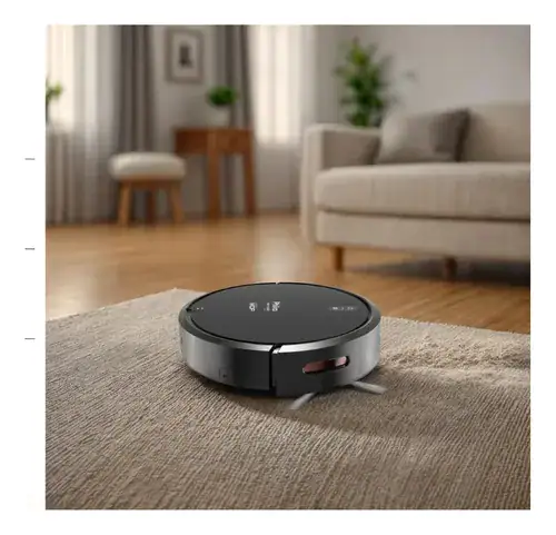 Aspirador de pó robô Philco, 3 em 1 pas23 Com Mop Preto - Miniatura 2