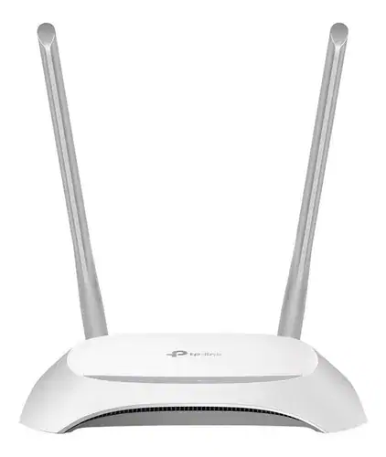 Roteador Wi-Fi Tp-link Tl-wr840n Wireless N 300mbps 2 Antenas Branco - Miniatura 2