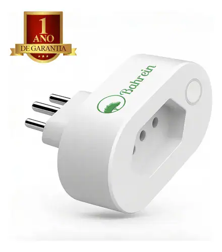 Tomada Inteligente Wi Fi 16a Bivolt Smart Plug Com Monitor De Consumo Compatível Com Alexa - Miniatura 2