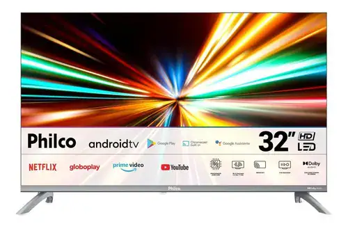 Smart Tv 32 Philco Android Tv Led Hdr10 P32saa - Miniatura 2