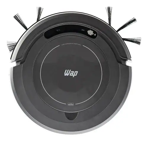 Robô Aspirador de Pó WAP ROBOT W100C - 3 em 1 Varre Aspira e Passa Pano, Sensor Antiqueda e de Impacto, 127/220V - Miniatura 6