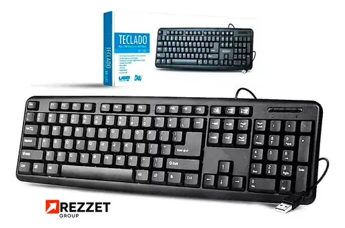 Teclado Bahrein Para Pc Computador Notebook - Miniatura 7