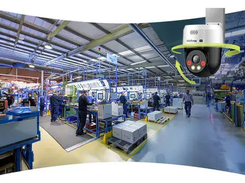 Câmera Ip Mini Speed 3 Mp Wi-fi Vipw1300 Mini Sd Intelbras - Miniatura 3