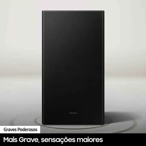 Soundbar Barra de som Samsung HW-b550 subwoofer - Miniatura 4
