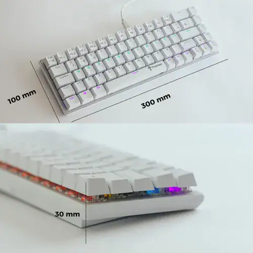 Teclado Mecânico Gamer 60% - Titorion - Miniatura 3