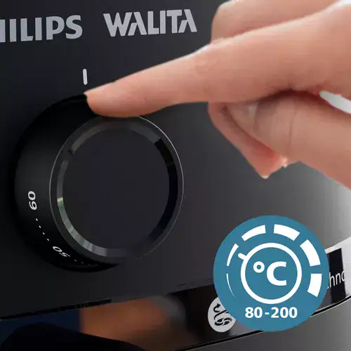 Fritadeira Airfryer Série 1000 XL Philips Walita - Miniatura 2