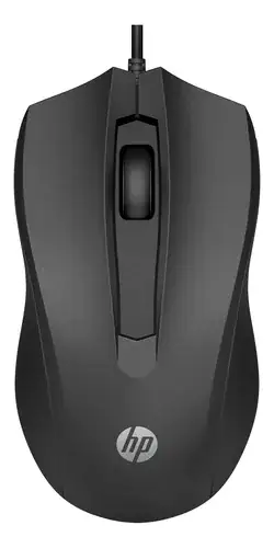 Mouse Com Fio HP 100 USB 1600DPI Cabo 1.5M Preto Classic - Miniatura 4