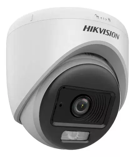 Câmera Tvi Hikvision DS-2ce70df0t-LPFS Colorvu 2mp 1080p Cor branca - Miniatura 4