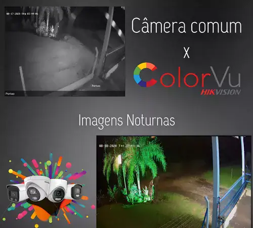 Câmera De Segurança Hikvision Ds-2ce10df0t-lpfs 2.8mm 2mp Cor Branco - Miniatura 2