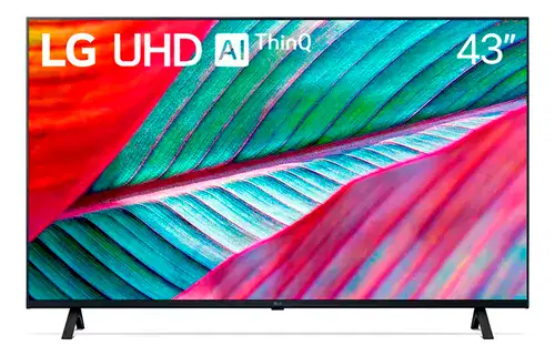 Smart TV LED 43" Ultra HD 4K LG 43UR781C0SA.BWZ Preto ThinQ AI 3 HDMI 2 USB Wi-Fi Bluetooth HDR10 - Miniatura 2