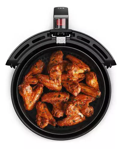 Fritadeira Elétrica Airfryer Sem Óleo Electrolux 3,2L Cesto Removível Preta Com Timer 1400W Eaf15 Efficient - Miniatura 2