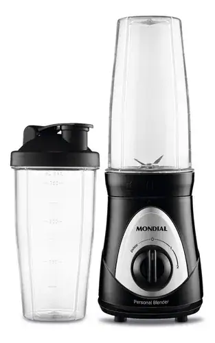 Liquidificador Portátil 750ml Personal Blender Mondial Cor Preto - Miniatura 7