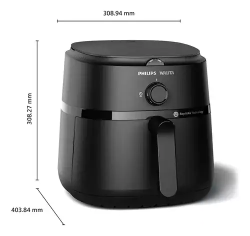 Fritadeira Airfryer Série 1000 XL Philips Walita - Miniatura 5