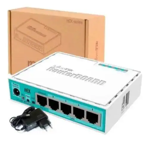 Roteador MikroTik Hex RB750Gr3 Branco Firewall Sistema RouterOS - Miniatura 6