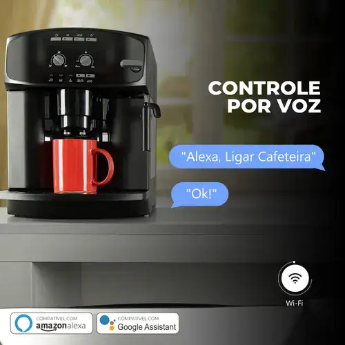 Tomada Inteligente Wifi 20A Pino Grosso Ekaza Medidor De Consumo Smart Alexa - Miniatura 7