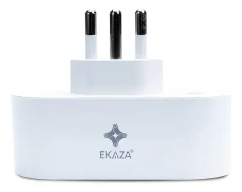 Tomada Inteligente Wifi 20A Pino Grosso Ekaza Medidor De Consumo Smart Alexa - Miniatura 2