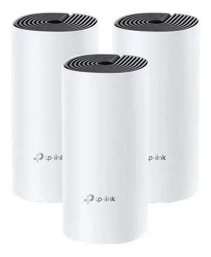 Kit de Roteadores Sistema Wi-fi Mesh Ac1200 Deco M4 (3-pack) Cor Branco/Preto Tp-link - Miniatura 2